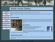 Tablet Screenshot of boothhousegallery.co.uk